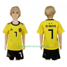 Fußballtrikots Belgien De Bruyne 7 Kinder WM 2018 Auswärts-trikot kaufen